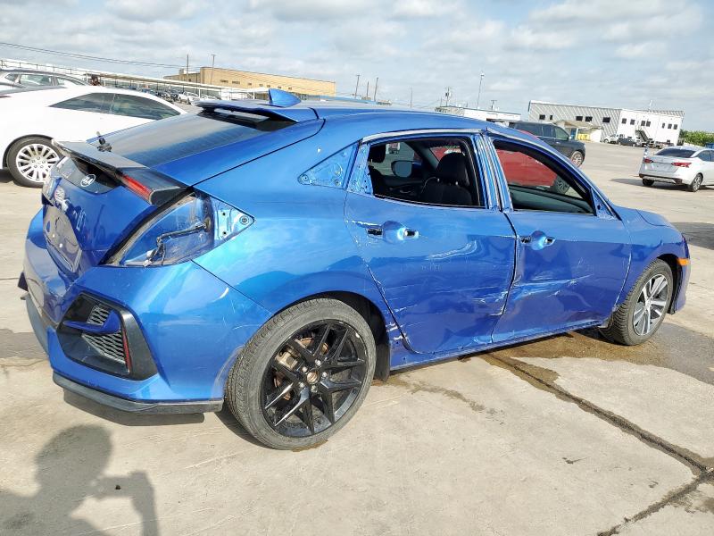 SHHFK7H34LU207894 - 2020 HONDA CIVIC LX Կապույտ լուսանկար 3