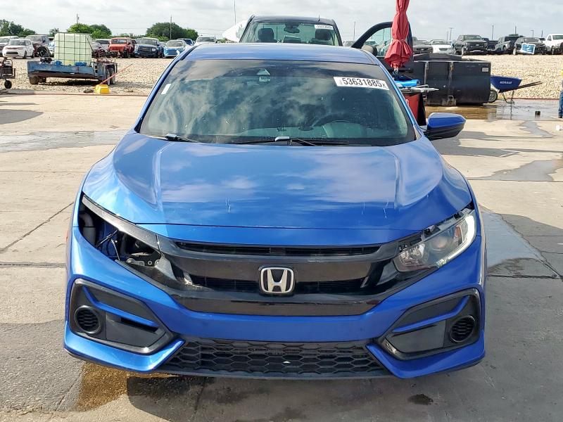 SHHFK7H34LU207894 - 2020 HONDA CIVIC LX Կապույտ լուսանկար 5