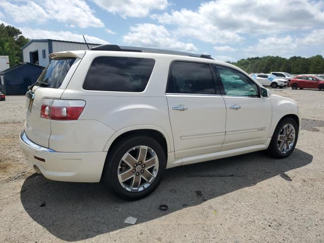1GKKRTED2BJ384392 - 2011 GMC ACADIA DENALI 白色 照片 3