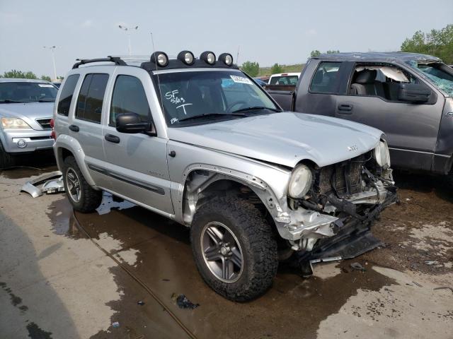 1J4GL38K54W160109 - 2004 JEEP LIBERTY RENEGADE SILVER photo 4