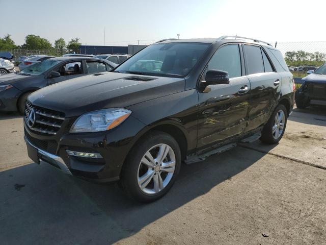 4JGDA5HB0FA617494 - 2015 MERCEDES-BENZ ML 350 4MATIC BLACK photo 1