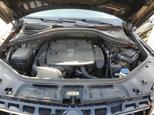 4JGDA5HB0FA617494 - 2015 MERCEDES-BENZ ML 350 4MATIC BLACK photo 11