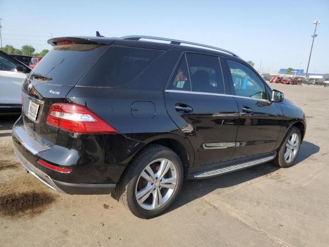 4JGDA5HB0FA617494 - 2015 MERCEDES-BENZ ML 350 4MATIC BLACK photo 3