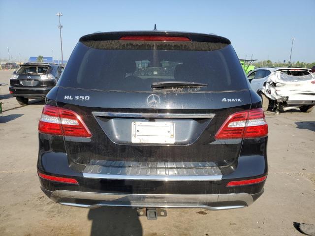 4JGDA5HB0FA617494 - 2015 MERCEDES-BENZ ML 350 4MATIC BLACK photo 6