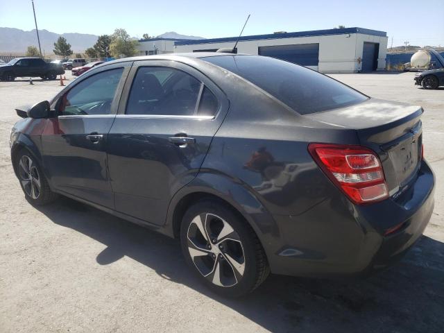 1G1JF5SB8H4126196 - 2017 CHEVROLET SONIC PREMIER GRAY photo 2