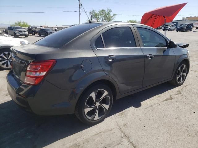 1G1JF5SB8H4126196 - 2017 CHEVROLET SONIC PREMIER GRAY photo 3