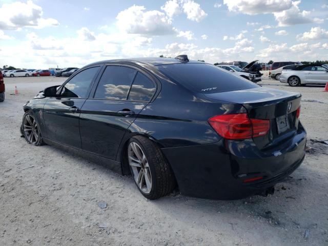 WBA8E9G54GNU29307 - 2016 BMW 328 I SULEV BLACK photo 2