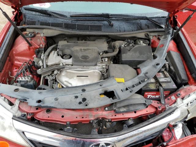 4T1BF1FK7EU801400 - 2014 TOYOTA CAMRY L RED photo 11