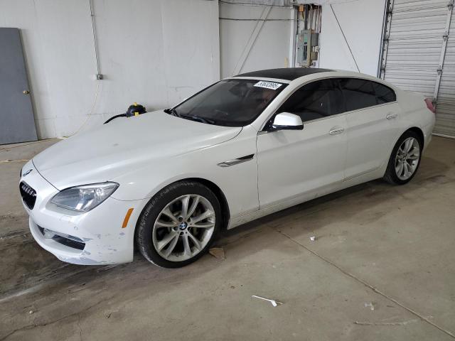 WBA6A0C58FD318042 - 2015 BMW 640 I GRAN COUPE WHITE photo 1