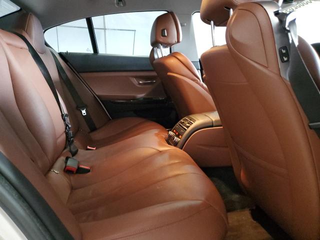 WBA6A0C58FD318042 - 2015 BMW 640 I GRAN COUPE WHITE photo 10