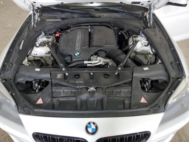 WBA6A0C58FD318042 - 2015 BMW 640 I GRAN COUPE WHITE photo 11