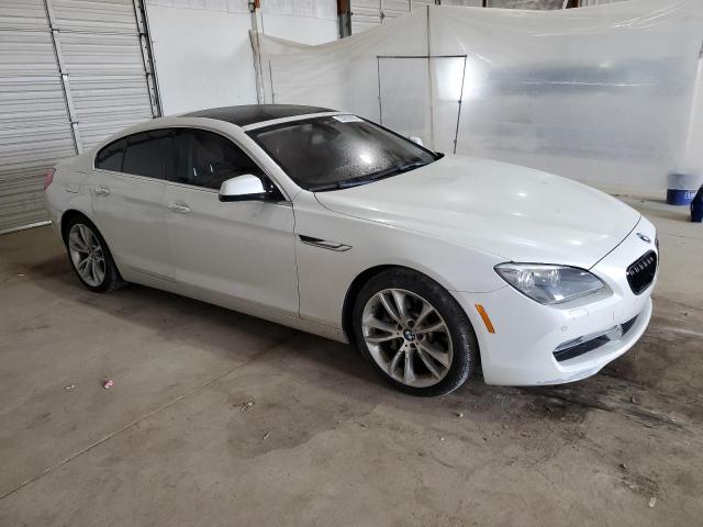 WBA6A0C58FD318042 - 2015 BMW 640 I GRAN COUPE WHITE photo 4