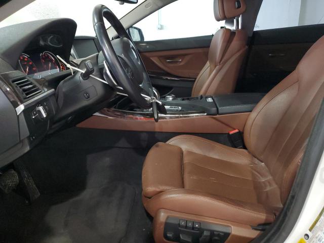 WBA6A0C58FD318042 - 2015 BMW 640 I GRAN COUPE WHITE photo 7