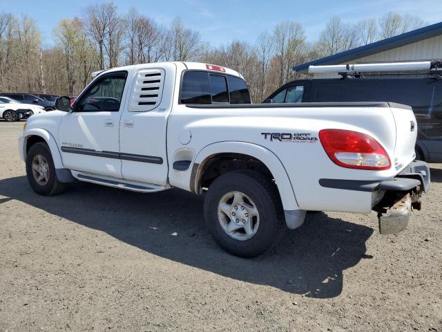 5TBBT44133S365874 - 2003 TOYOTA TUNDRA ACCESS CAB SR5 WHITE photo 2