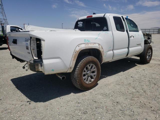 5TFRZ5CN9KX077560 - 2019 TOYOTA TACOMA ACCESS CAB WHITE photo 3