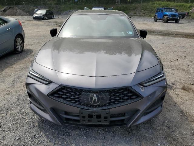 19UUB5F53NA004087 - 2022 ACURA TLX TECH A GRAY photo 5