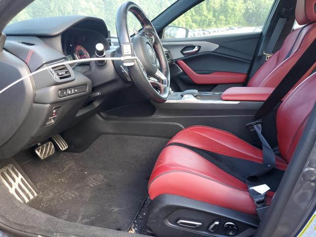 19UUB5F53NA004087 - 2022 ACURA TLX TECH A GRAY photo 7