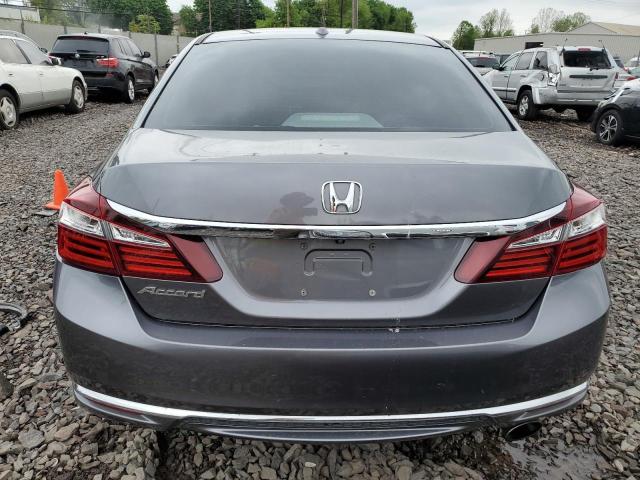 1HGCR2F73GA210455 - 2016 HONDA ACCORD EX GRAY photo 6