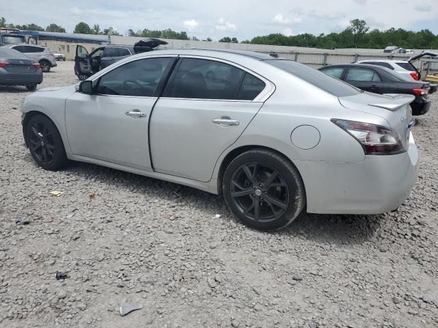 1N4AA5AP6EC490949 - 2014 NISSAN MAXIMA S SILVER photo 2