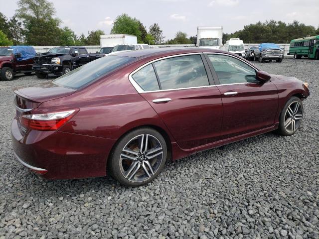 1HGCR2F17HA019831 - 2017 HONDA ACCORD SPORT SPECIAL EDITION BURGUNDY photo 3