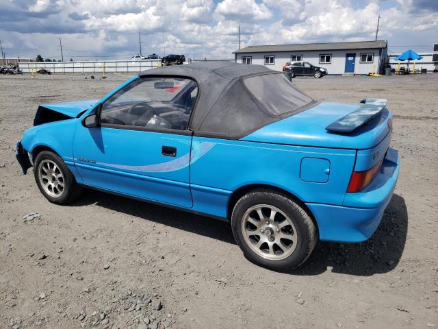 JG1MR3363MK617579 - 1991 GEO METRO LSI SPRINT CL BLUE photo 2