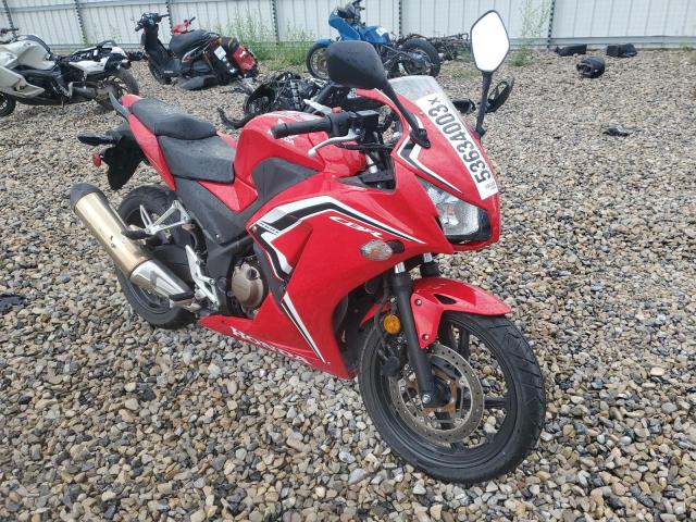 MLHNC5105M5700952 - 2021 HONDA CBR300 R RED photo 1