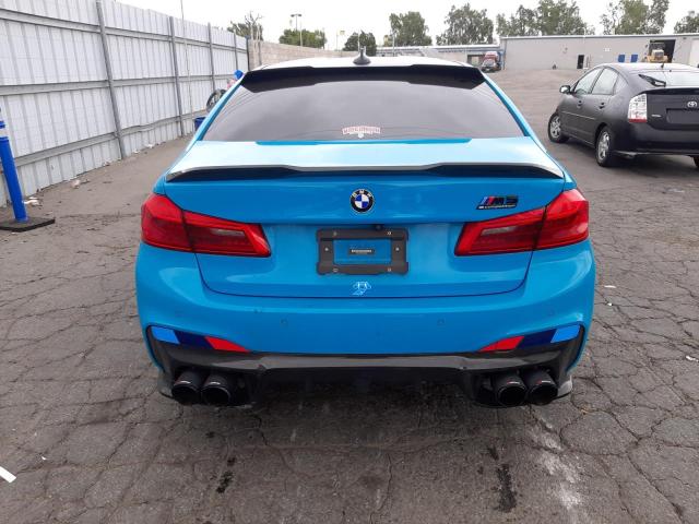 WBSJF0C50KB448698 - 2019 BMW M5 TURQUOISE photo 6