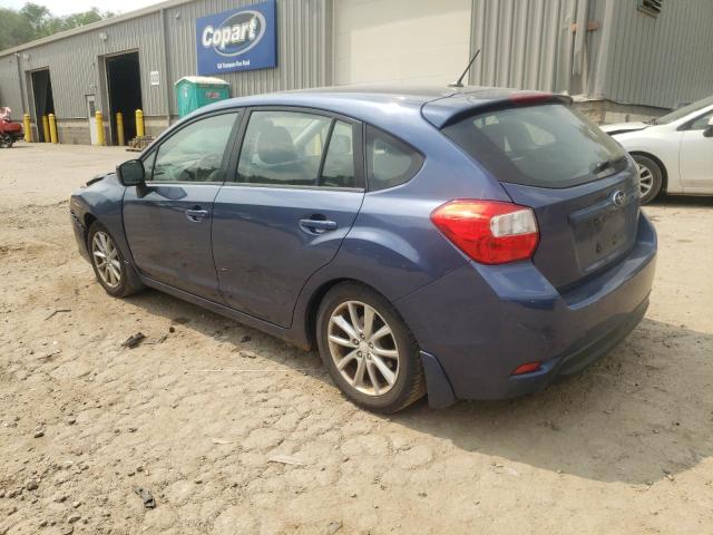 JF1GPAB63CG201121 - 2012 SUBARU IMPREZA PREMIUM BLUE photo 2