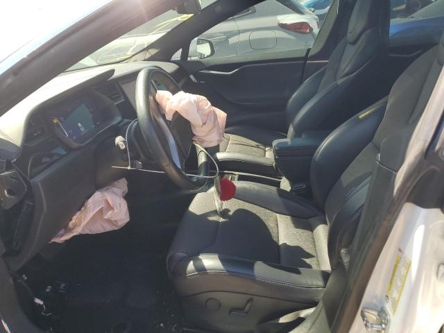 5YJSA1E24JF281812 - 2018 TESLA MODEL S თეთრი ფოტო 7