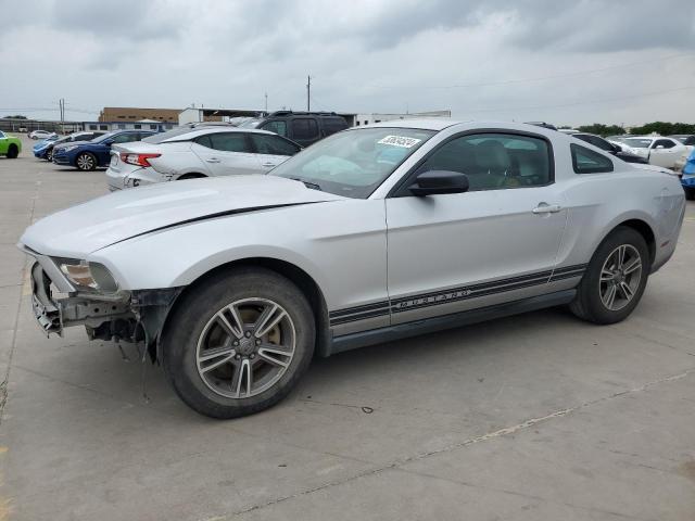 1ZVBP8AM3C5231077 - 2012 FORD MUSTANG SILVER photo 1