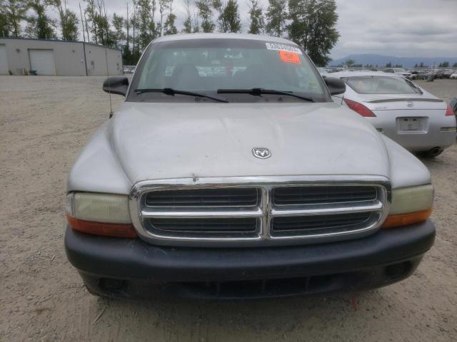 1D7HL38K44S781316 - 2004 DODGE DAKOTA QUAD SPORT SILVER photo 5