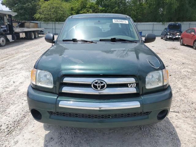 5TBBT44103S419356 - 2003 TOYOTA TUNDRA ACCESS CAB SR5 GREEN photo 5