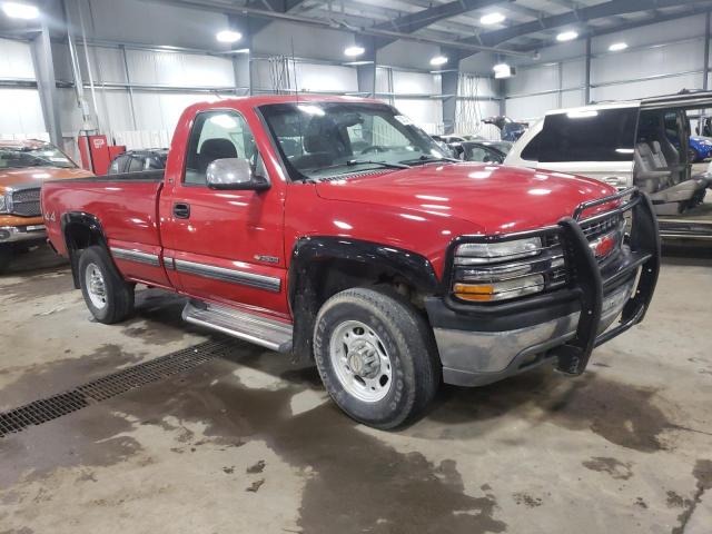 1GCGK24U4YE217180 - 2000 CHEVROLET SILVERADO K2500 RED photo 4