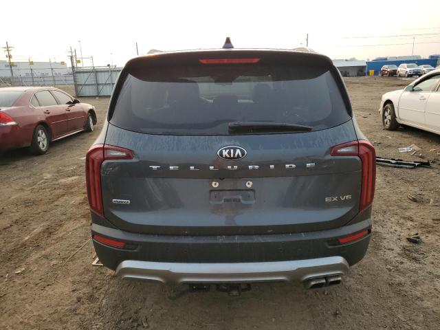 5XYP3DHC7LG068810 - 2020 KIA TELLURIDE EX GRAY photo 6