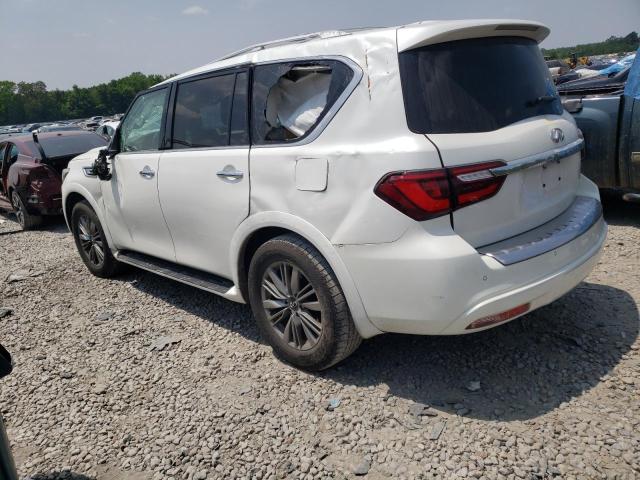 JN8AZ2AF0M9715892 - 2021 INFINITI QX80 LUXE WHITE photo 2