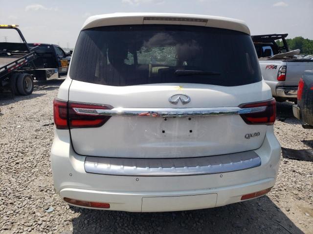 JN8AZ2AF0M9715892 - 2021 INFINITI QX80 LUXE WHITE photo 6