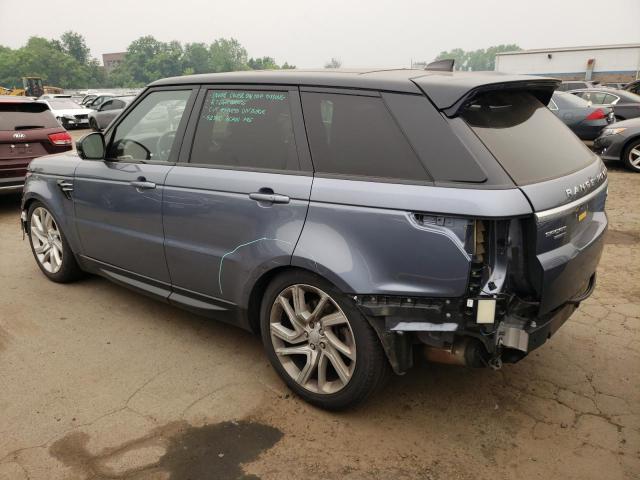 SALWR2RV5JA191865 - 2018 LAND ROVER RANGE ROVE HSE BLUE photo 2