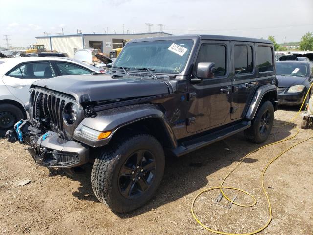 1C4JJXP61MW858021 - 2021 JEEP WRANGLER U SAHARA 4XE GRAY photo 1