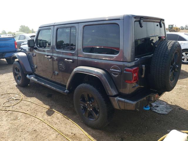 1C4JJXP61MW858021 - 2021 JEEP WRANGLER U SAHARA 4XE GRAY photo 2