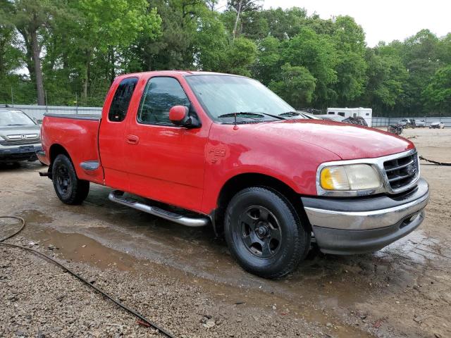 2FTRX07212CA94671 - 2002 FORD F150 RED photo 4