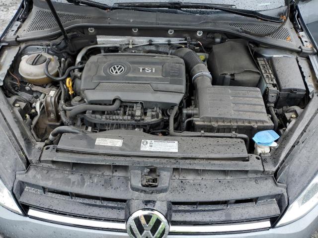 3VWC17AU6GM505999 - 2016 VOLKSWAGEN GOLF SPORT S GRAY photo 11