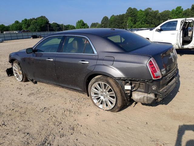 2C3CCADG2DH698988 - 2013 CHRYSLER 300C VARVATOS GRAY photo 2