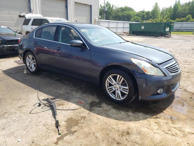 JN1CV6AR6AM450277 - 2010 INFINITI G37 BLUE photo 4