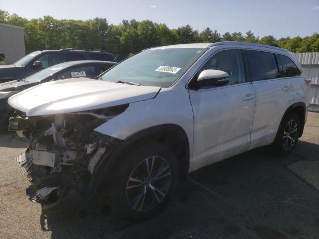 5TDJKRFH9GS505378 - 2016 TOYOTA HIGHLANDER XLE Սպիտակ լուսանկար 1