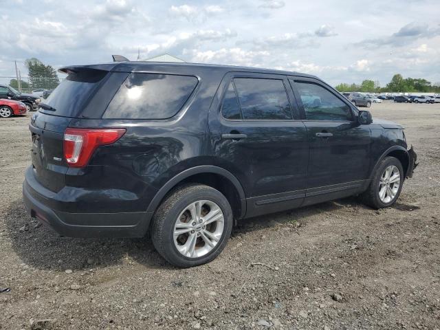 1FM5K8AR8JGA99523 - 2018 FORD EXPLORER POLICE INTERCEPTOR 黑色 照片 3