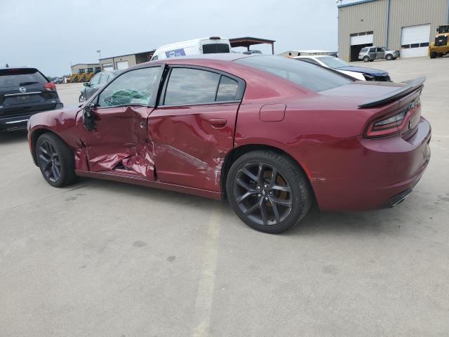 2C3CDXBGXKH553486 - 2019 DODGE CHARGER SXT BURGUNDY photo 2