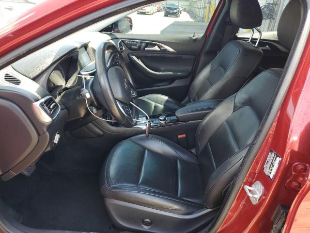 SJKCH5CP8HA024254 - 2017 INFINITI QX30 BASE أحمر صورة 7