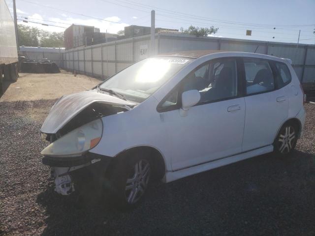 JHMGD38667S015824 - 2007 HONDA FIT S 白色 照片 1