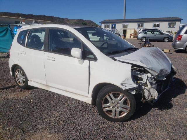 JHMGD38667S015824 - 2007 HONDA FIT S 白色 照片 4