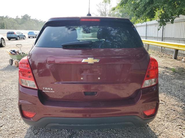 3GNCJKSB3HL223675 - 2017 CHEVROLET TRAX LS MAROON photo 6